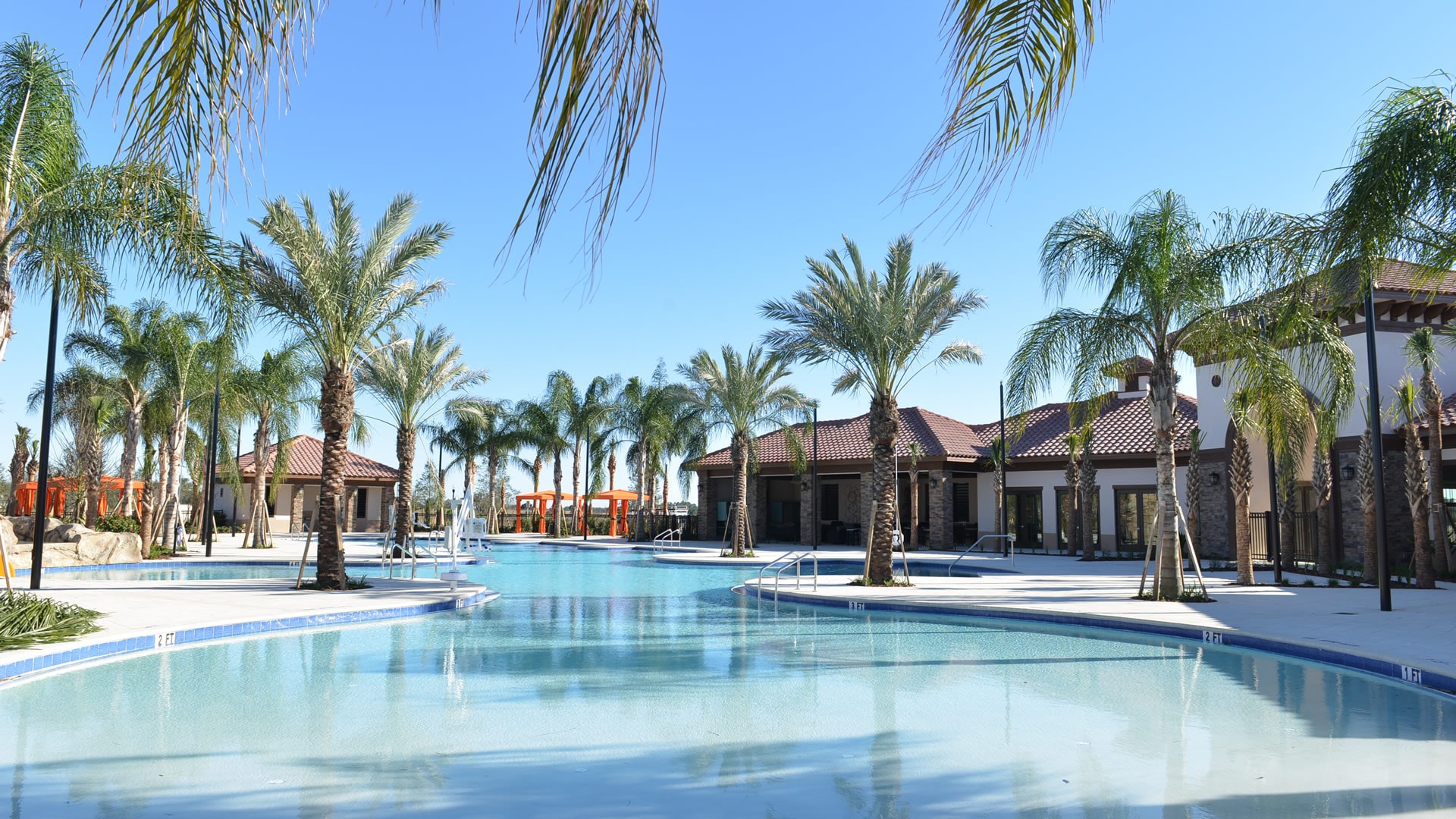 Lagoon style pool at Solterra Resort